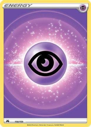 Psychic Energy (Texture Full Art) - 156/null [Crown Zenith] Holofoil