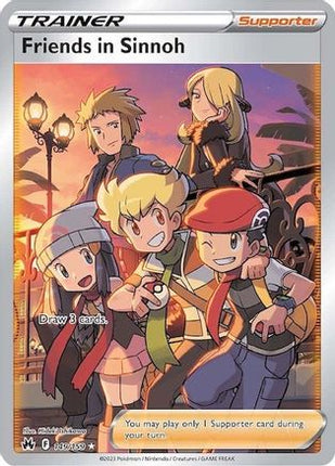 Friends in Sinnoh (Full Art) - 149/null [Crown Zenith] Holofoil