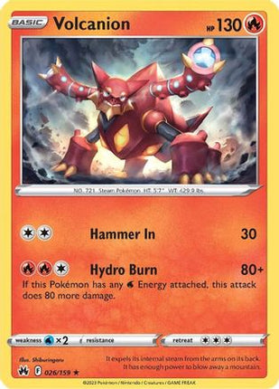 Volcanion - 26/null [Crown Zenith] Holofoil