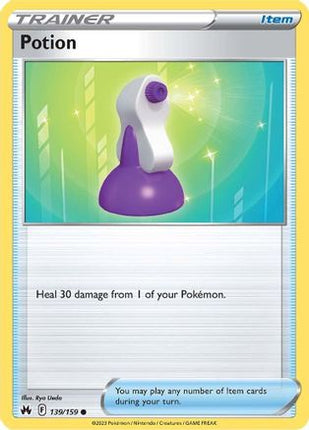 Potion - 139/null [Crown Zenith] Reverse Holofoil