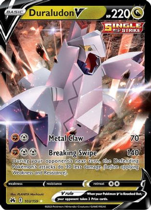 Duraludon V - 103/null [Crown Zenith] Holofoil
