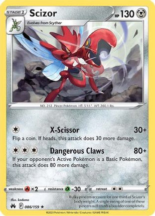 Scizor - 86/null [Crown Zenith]