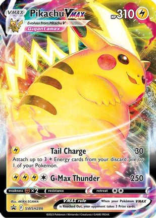 Pikachu VMAX - SWSH286 - SWSH286/null [SWSH: Sword & Shield Promo Cards] Holofoil