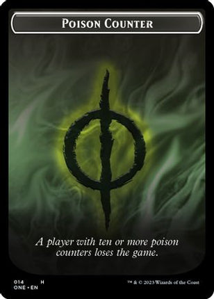 Poison Counter // Beast Double-sided Token [Commander: Phyrexia: All Will Be One]