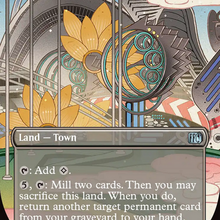 Eden, Seat of the Sanctum (Borderless) [FINAL FANTASY] Foil