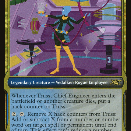 Truss, Chief Engineer (Showcase) [Unfinity] Galaxy Foil