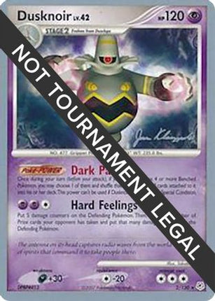 Dusknoir  (Jason Klaczynski) 002- World Championship Decks