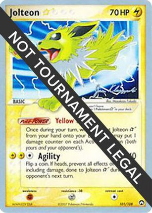 Jolteon Star 2008 (Jason Klaczynski) 101- World Championship Decks