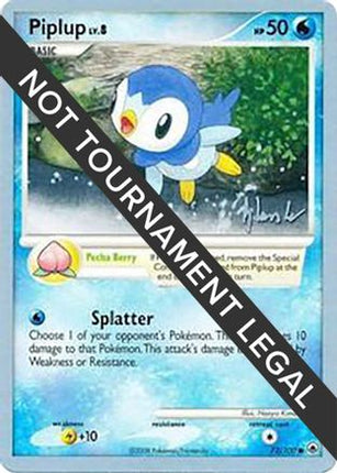 Piplup  2008 (Dylan Lefavour) 072- World Championship Decks
