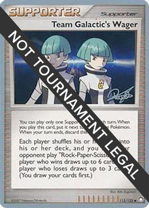 Team Galactic's Wager 2008 (Paul Atanassov) 115- World Championship Decks