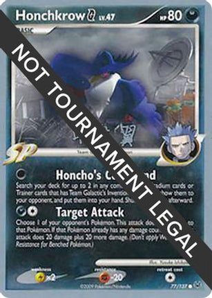 Honchkrow G 2009 (Tsubasa Nakamura) 077- World Championship Decks