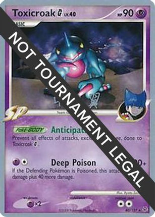 Toxicroak G  2009 (Tsubasa Nakamura) 040- World Championship Decks