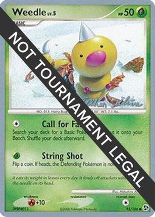 Weedle 2009 (Stephen Silvestro) 093- World Championship Decks