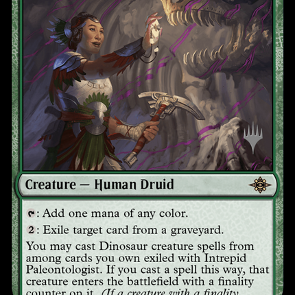 Intrepid Paleontologist [The Lost Caverns of Ixalan Promos]