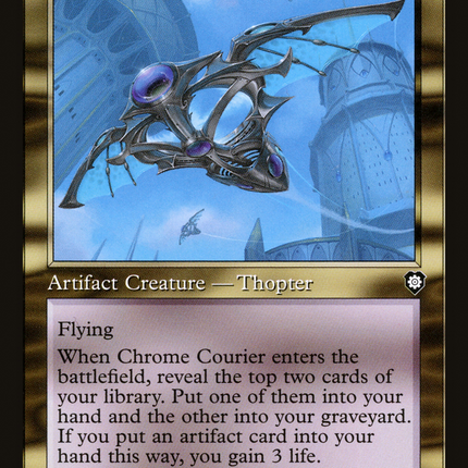 Chrome Courier (Retro) [The Brothers' War Commander]