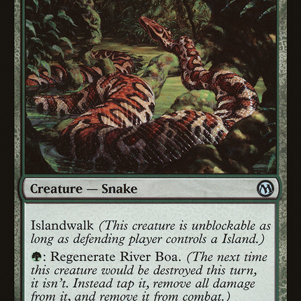 River Boa [Duels of the Planeswalkers]