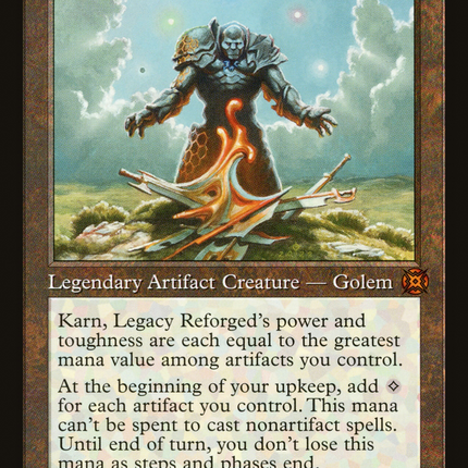 Karn, Legacy Reforged (Retro) (Showcase) [March of the Machine: The Aftermath]