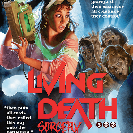 Living Death (Borderless) [Duskmourn: House of Horror Commander]
