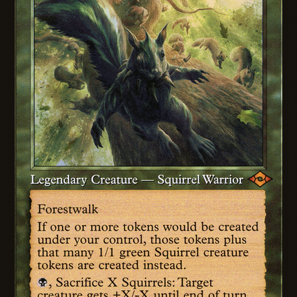 Chatterfang, Squirrel General (Retro) [Modern Horizons 2] Etched Foil