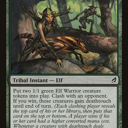 Gilt-Leaf Ambush [Lorwyn]