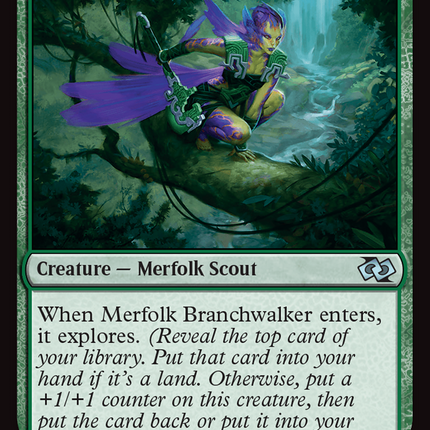 Merfolk Branchwalker [Foundations Jumpstart] Foil