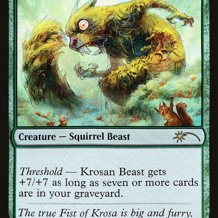 Krosan Beast [Secret Lair Drop] Foil