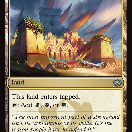 Sandsteppe Citadel [Tarkir: Dragonstorm] Foil