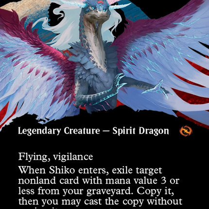 Shiko, Paragon of the Way (Borderless) [Tarkir: Dragonstorm] Foil