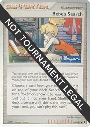 Bebe's Search 2010 (Mychael Bryan) 089- World Championship Decks