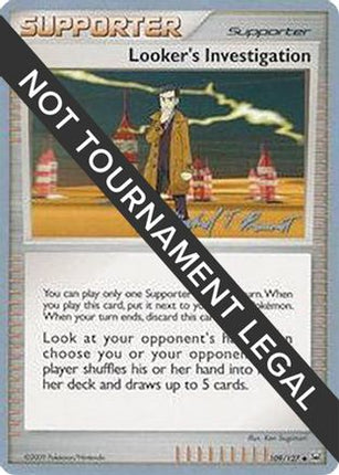 Looker's Investigation 2010 (Michael Pramawat) 109- World Championship Decks