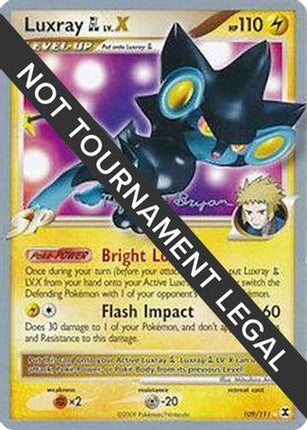 Luxray GL LV.X 2010 (Mychael Bryan) 109- World Championship Decks