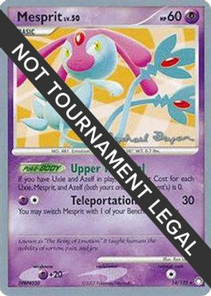 Mesprit LV.30 (14/123) (Happy Luck - Mychael Bryan) [World Championships 2010]