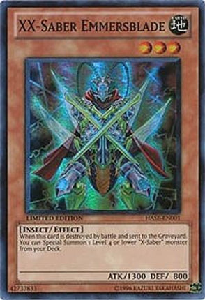XX-Saber Emmersblade (Super Rare) [HASE-EN001] Hidden Arsenal 4 Limited