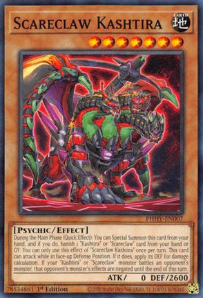 Scareclaw Kashtira (Common / Short Print) [PHHY-EN007] 1st Edition
