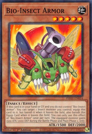 Bio-Insect Armor (Common / Short Print) [PHHY-EN014] 1st Edition