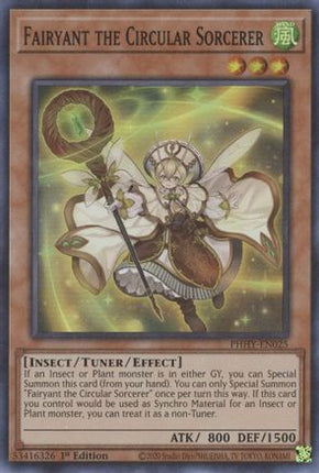 Fairyant the Circular Sorcerer (Super Rare) [PHHY-EN025] 1st Edition