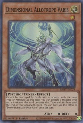 Dimensional Allotrope Varis (Super Rare) [PHHY-EN028] 1st Edition