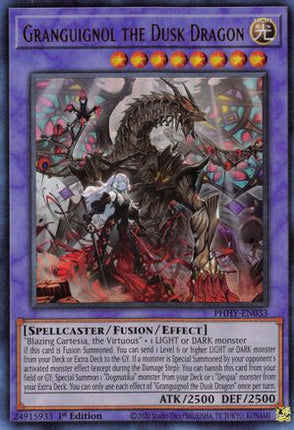 Granguignol the Dusk Dragon (Ultra Rare) [PHHY-EN033] 1st Edition