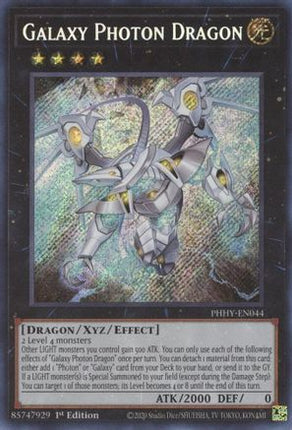 Galaxy Photon Dragon (Secret Rare) [PHHY-EN044] 1st Edition
