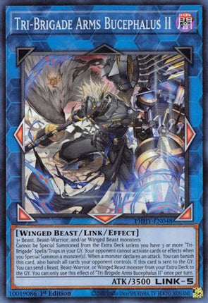 Tri-Brigade Arms Bucephalus II (Super Rare) [PHHY-EN048] 1st Edition