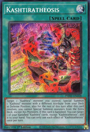 Kashtiratheosis (Secret Rare) [PHHY-EN058] 1st Edition