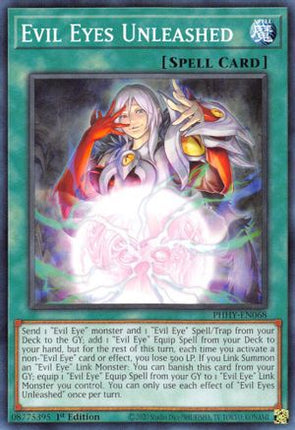 Evil Eyes Unleashed (Common / Short Print) [PHHY-EN068] 1st Edition