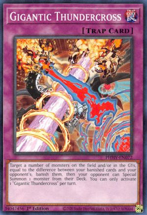 Gigantic Thundercross (Common / Short Print) [PHHY-EN072] 1st Edition