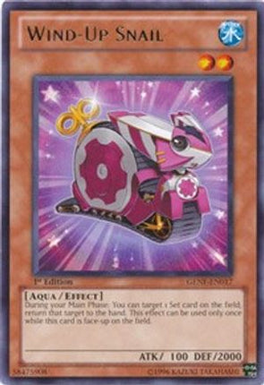 Wind-Up Snail (Rare) [GENF-EN017] Generation Force 1st Edition