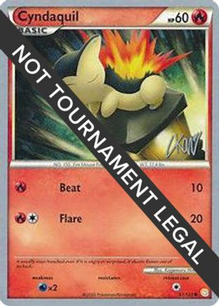 Cyndaquil 2011 (Christopher Kan) 061- World Championship Decks
