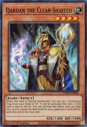 Qardan the Clear-Sighted (Super Rare) [PHHY-EN095] 1st Edition