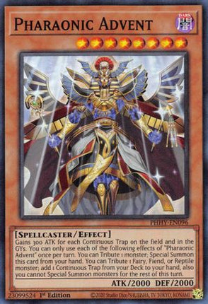 Pharaonic Advent (Super Rare) [PHHY-EN096] 1st Edition