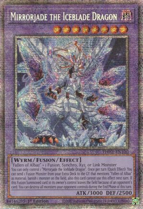 Mirrorjade the Iceblade Dragon (Starlight Rare)  [PHHY-EN100] 1st Edition