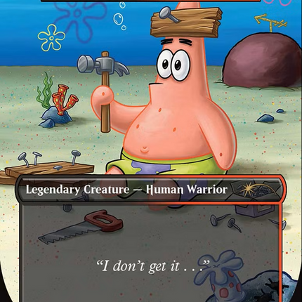 Patrick Star - Barktooth Warbeard [Secret Lair Drop Series]