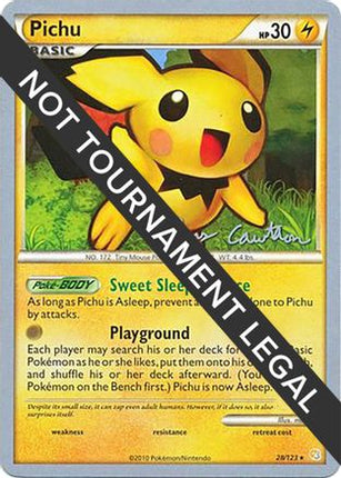 Pichu 2011 (Ross Cawthon) 028- World Championship Decks